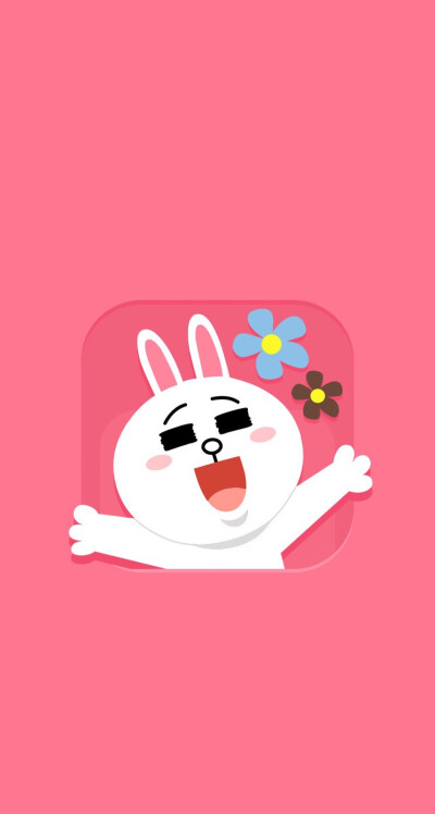 line friends 壁纸 iPhone 可妮兔布朗熊