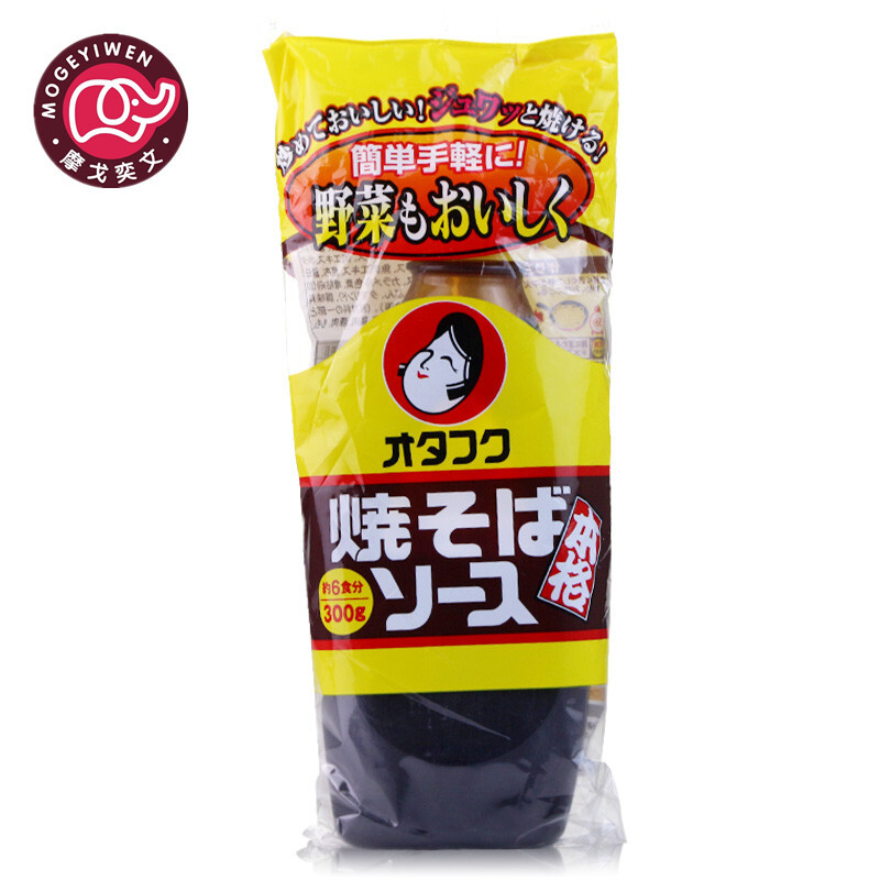 日本原装进口调味料 多福野菜炒面汁 炒面酱好味汁煎饼汁配料300g