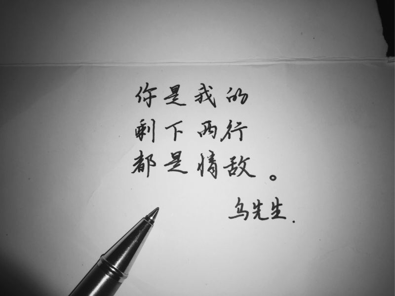 一言不合就写