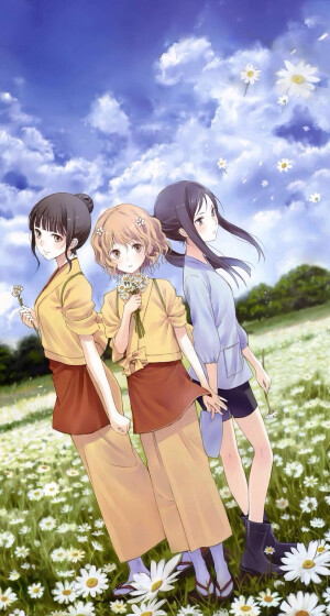 动漫 插画 壁纸 原创  花开伊吕波   【侵删】