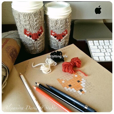 Cup cozy --Alexandra Davidoff