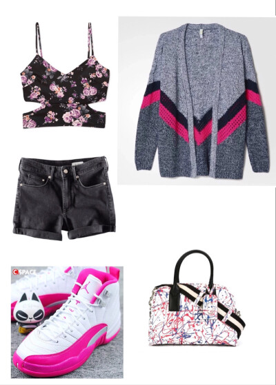 Top:Forever 21/Bottoms:H&M/Outwear:Adidas Neo/Shoes:Air Jordan 12 Valentine's Day/Bag:Marc Jacobs