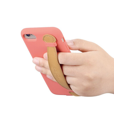 Ajouter iPhone7Plus手持保护套 防摔硅胶手机壳 日本Simplism