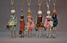 French Doll Necklaces