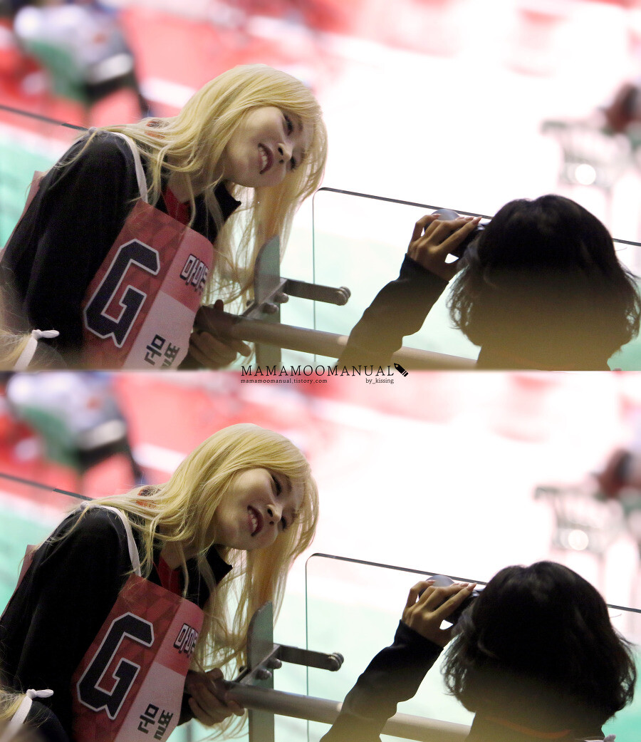 #MAMAMOO# #玟星# #文星伊# #MOONBYUL#
【160829 偶像运动会 实图6p】
图cr.MamamooManual 