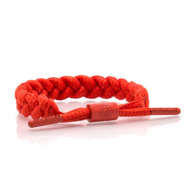  Rastaclat 美国鞋带手链 磨砂系列 ACRYLIC Red 红色