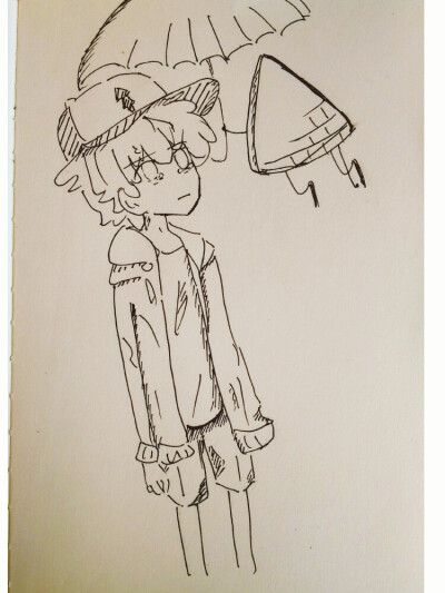 嗯....我只画了五分钟.....