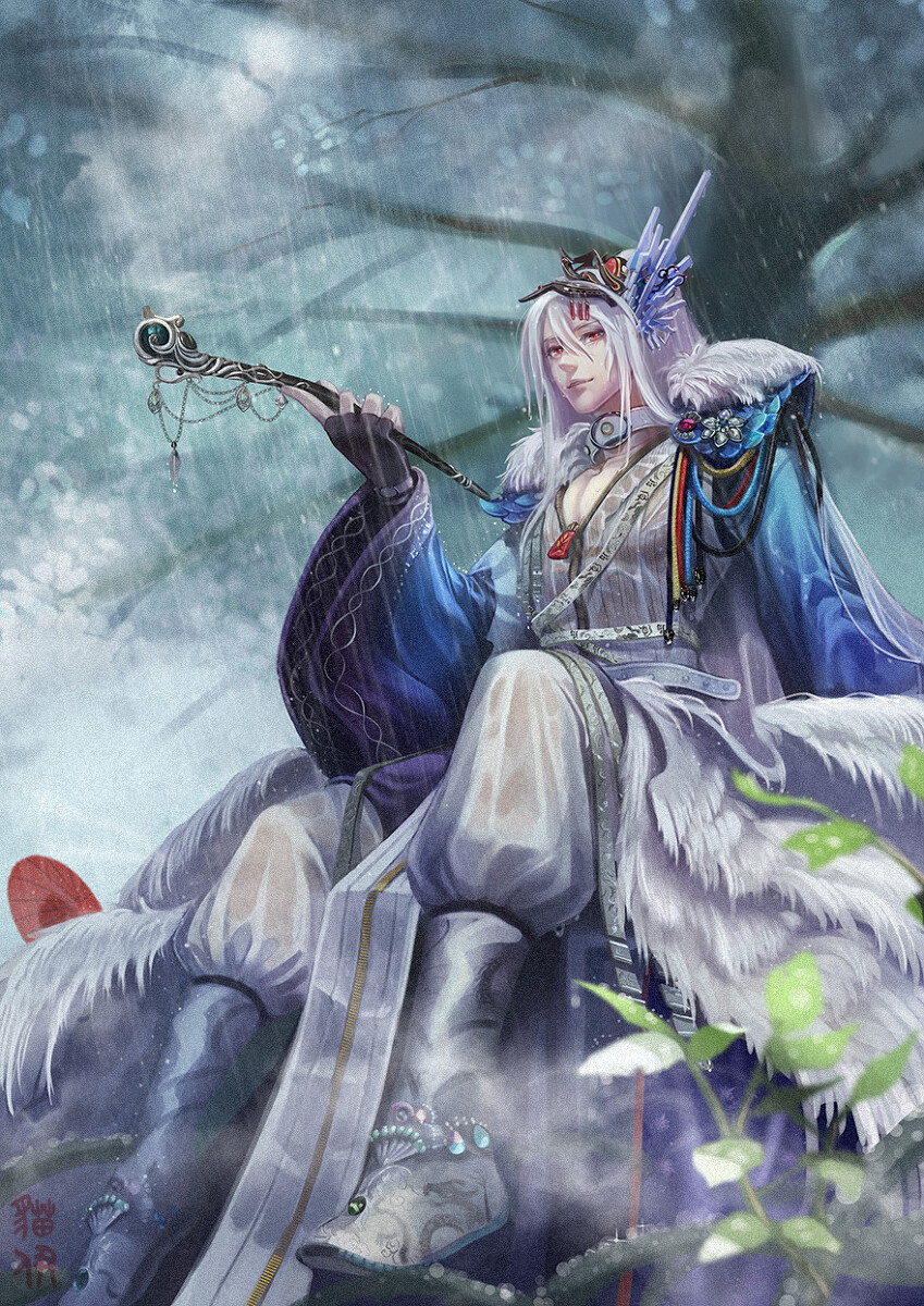 东离剑游纪 掠风窃尘 鬼鸟 凛雪鸦 绘师：猫伊 本作品pixiv id=59235912