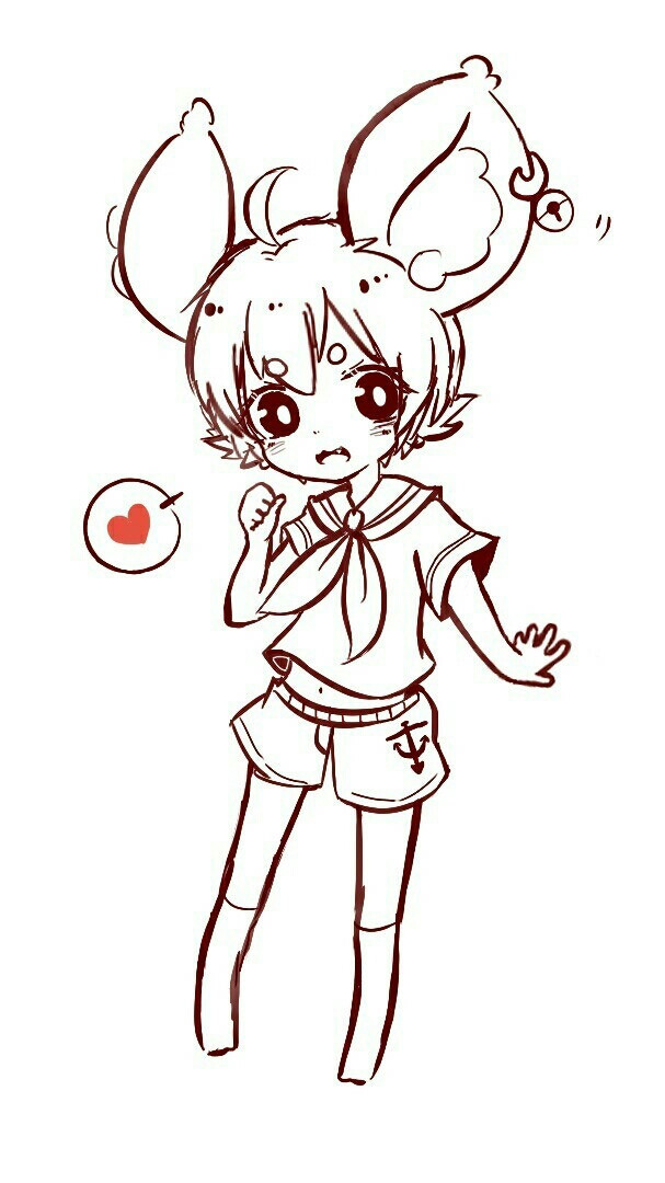 王者荣耀李元芳可爱的小耗子w