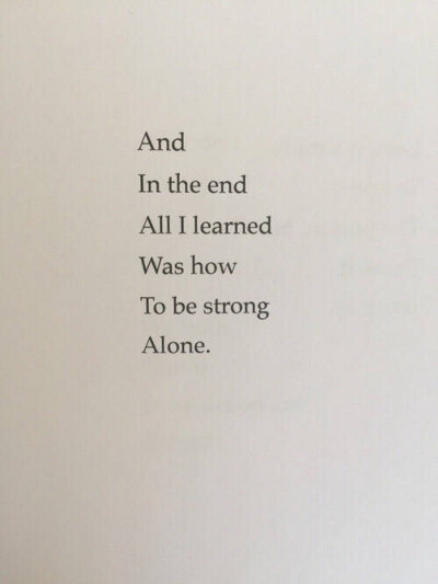 alone