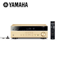 YAMAHA 雅马哈 RX-V479 支持播放高解析度音乐、4K影像，具备蓝牙、内置Wi-Fi的网络家庭影院功放 (黑色)