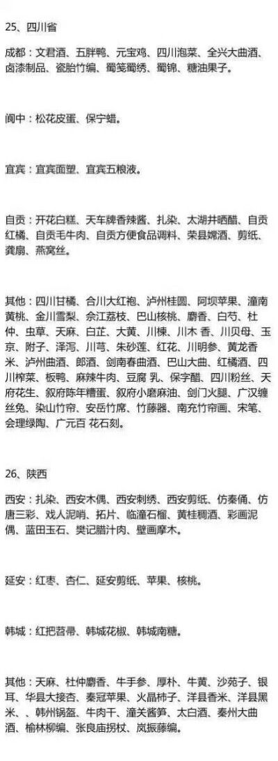 各地 小吃 特产 风俗 文化 不能错过 实用