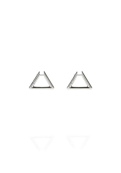 Alexander wangAW16RUNWAY TRIANGLE LINK EARRINGS 三角耳环