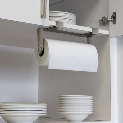 加拿大 umbra 骑警创意厨房纸巾架 纸架盒卫生间浴室卷纸架