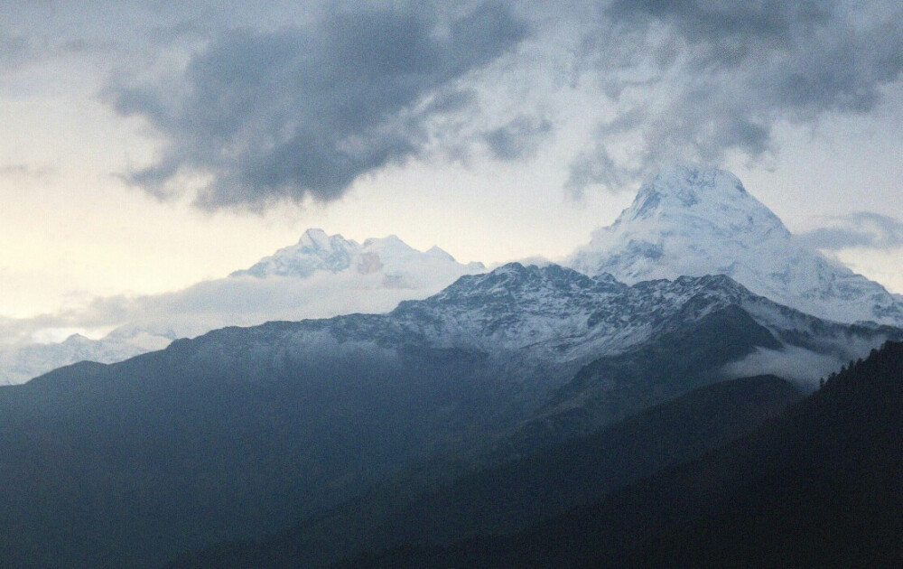 尼泊尔，群山