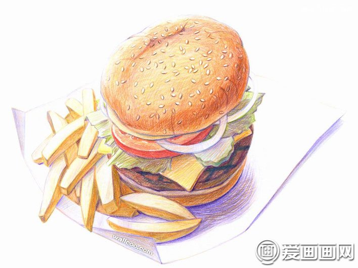 手绘美食壁纸 食物彩色铅笔画 一 彩色铅笔画壁纸 食物插图 Color Pencil Drawings of Foods壁纸 手绘美食壁纸食物彩色铅笔画一壁纸 手绘美食壁纸食物彩色铅笔画一图片 手绘美食壁纸食物彩色铅笔画一素材 绘画壁纸 绘画图库 绘画图片素材桌面壁纸