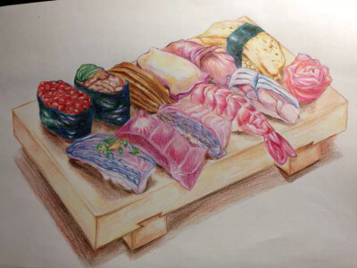 寿司
绘美食壁纸 食物彩色铅笔画 一 彩色铅笔画壁纸 食物插图 Color Pencil Drawings of Foods壁纸 手绘美食壁纸食物彩色铅笔画一壁纸 手绘美食壁纸食物彩色铅笔画一图片 手绘美食壁纸食物彩色铅笔画一素材 绘画壁纸…