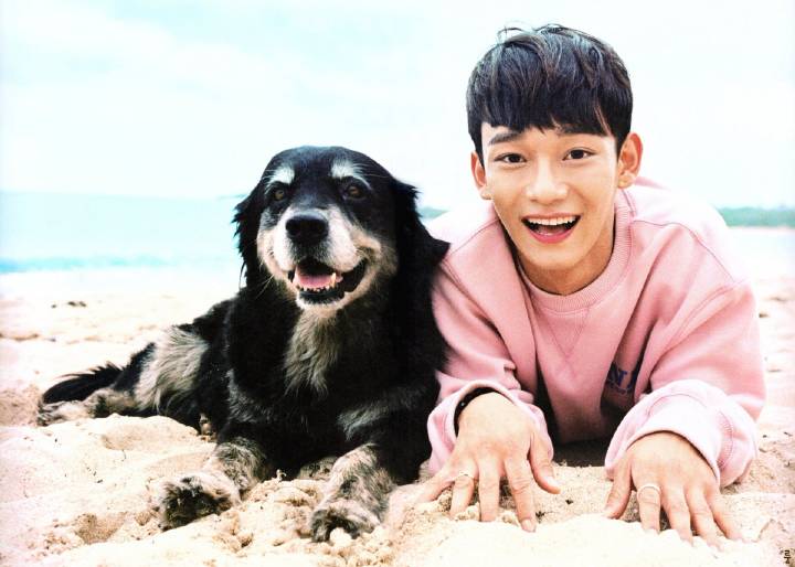 EXO 金钟大 CHEN 斐济写真