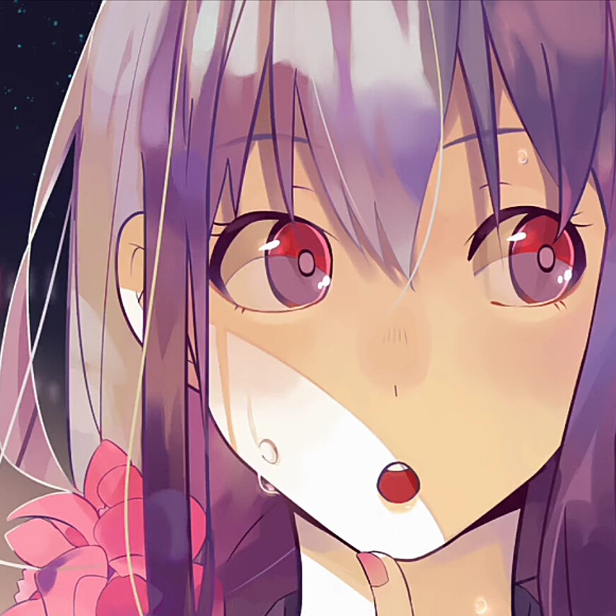 自截动漫头像/96猫&天月/东京夏日相会/图源:bilibili/ps.