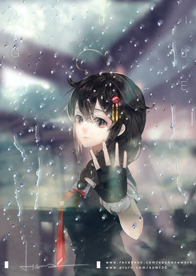 午時雷雨
舰娘
收錄於SPINDRIFT 艦娘全彩畫冊內頁
P站：Say HANa
id=51788219