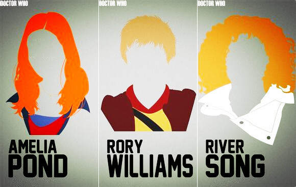 Amy，Rory，River Song. 神秘博士