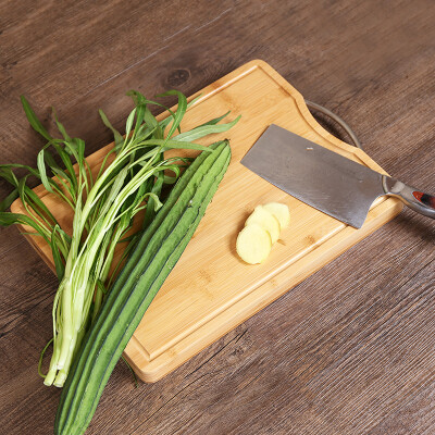 加厚碳化竹砧板 厨房切菜板 家用水果蔬菜板 长方形擀面板