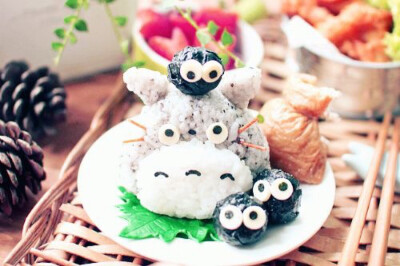 cute food ♡ 龙猫