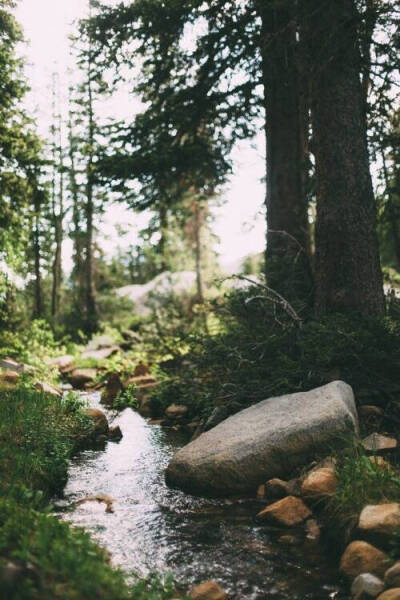 潺潺流水，僻静优美