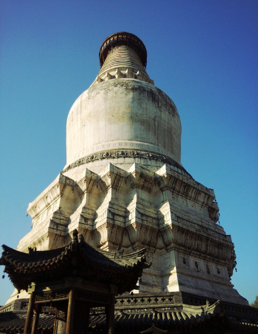 五台山 塔院寺 大白塔