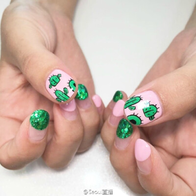 Nails | 适合夏季的卡哇伊美甲