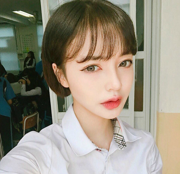 空气刘海，装嫩必备