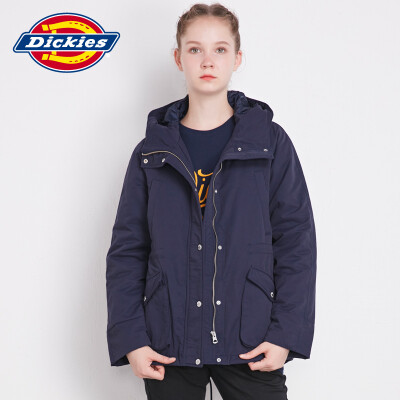 Dickies秋冬女式棉尼龙充棉军装外套 163W10EC06A