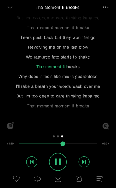 The Moment It Breaks - TyDi