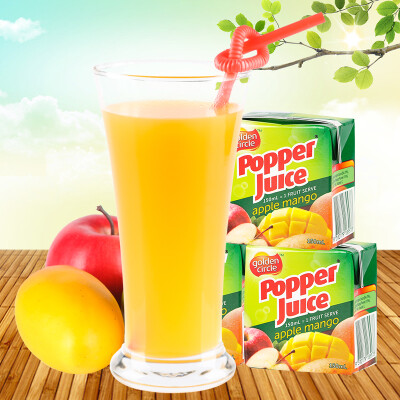 澳洲进口果汁饮料 苹果芒果汁150ml鲜活果汁亨氏饮品果味饮料