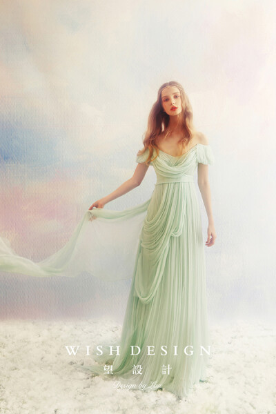 新娘 唯美 油画