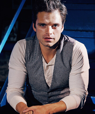 #Sebastian Stan# 2014年為 GQ 拍的雜誌圖，炒稀饭//////////////////