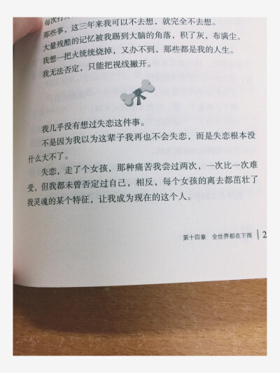 今天把这本书看完了，很喜欢九把刀和毛毛狗的爱情，全心全意，即使最后他们还是分手了。原来恋爱中，没有什么是理所当然的，要学会反思，要先爱自己再爱别人