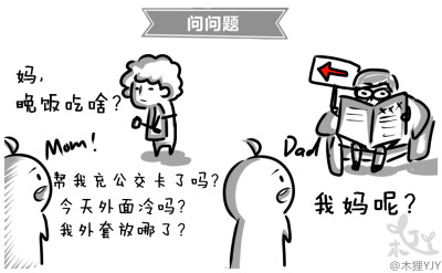 小漫画 小表情 木狸YJY