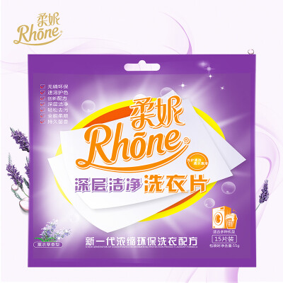 柔妮RHONE 深层洁净洗衣片15片