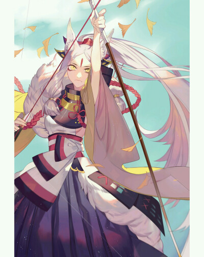 阴阳师#白狼