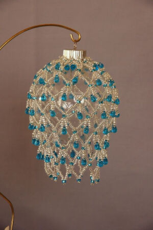 beaded christmas ornaments free patterns | Beaded Christmas Ornaments - Desert Beads: