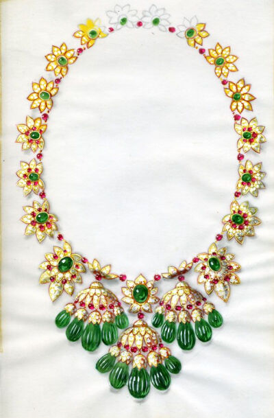 珠宝 手绘 设计