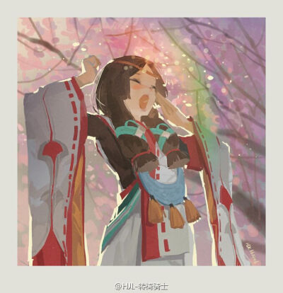 阴阳师同人 画师见水印