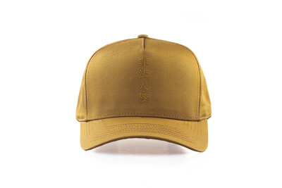 ArtistZoo Trespass 非法入侵 strapback 弯檐帽 姜黄色