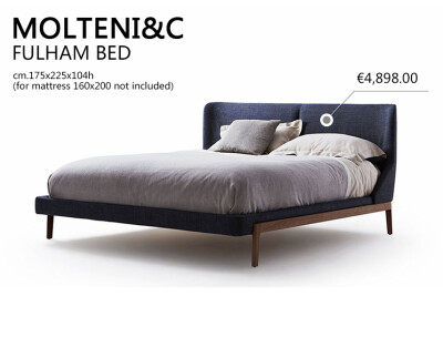 意大利家具 MOLTENI&C FULHAM BED