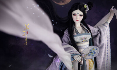 龙魂人形社 限量 异闻卷轴系列仙部「丁香花仙-芷丁」BJD SD 娃娃 动漫 玩具 人偶手办 1/3 BJD娃娃