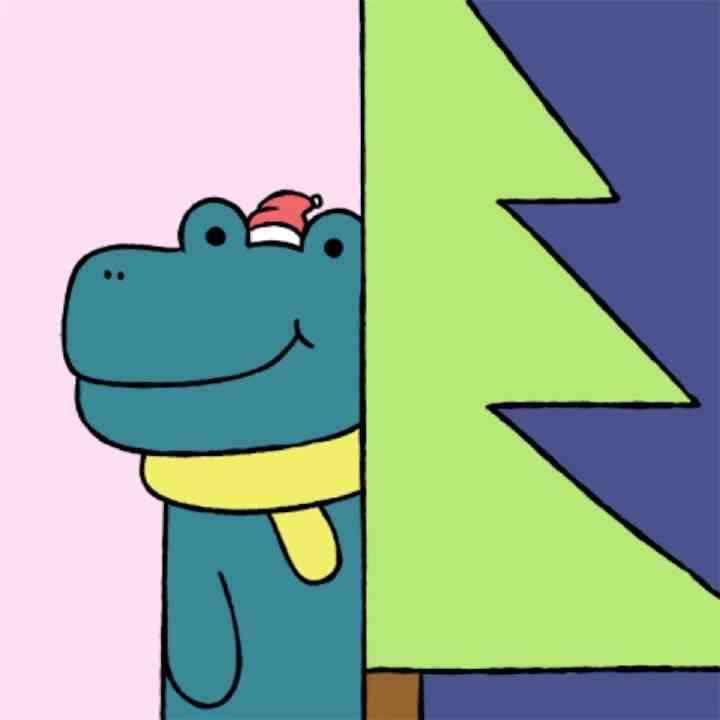 小鳄鱼可爱卡通头像