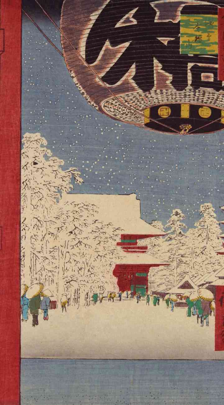 复古日本日子壁纸锁屏背景图