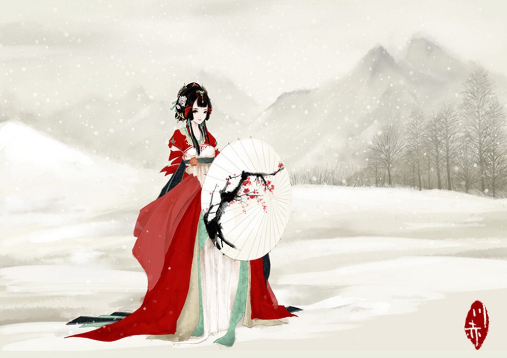 古风美人作者川赤