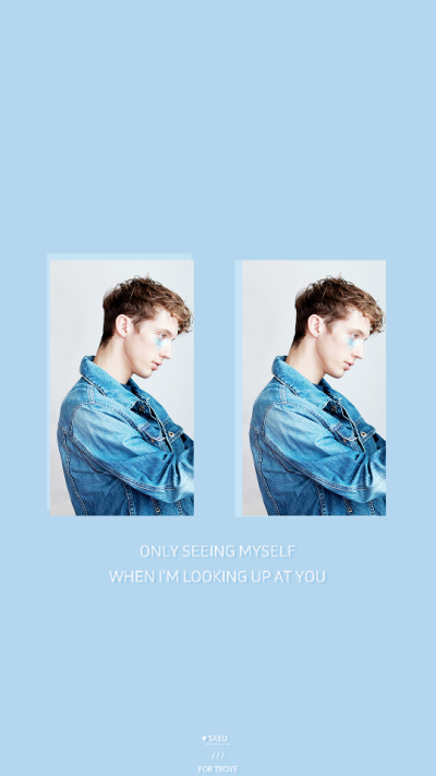 #Troye Sivan 戳爷
戳爷壁纸系列:)